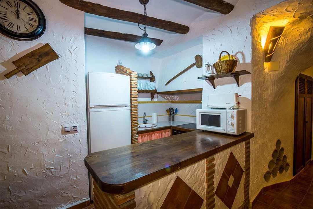 Casas Cueva El Mirador De Galera Pensionat Exteriör bild