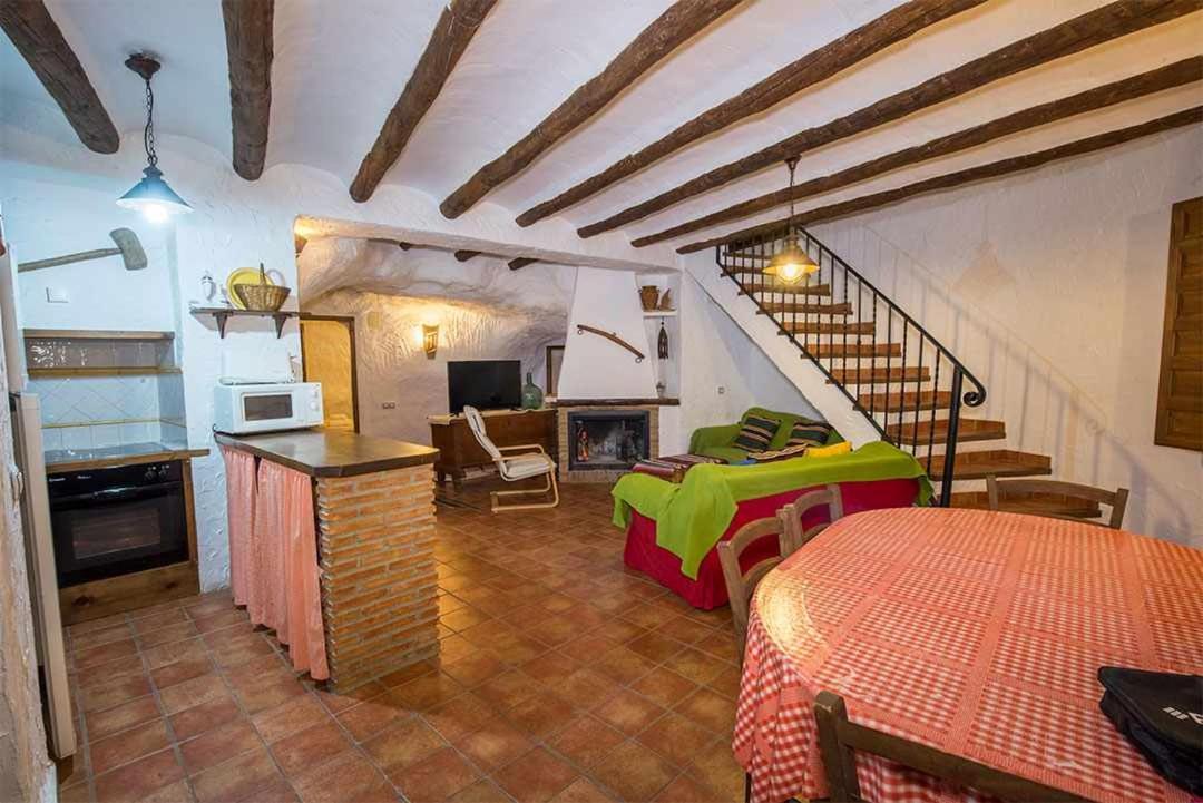 Casas Cueva El Mirador De Galera Pensionat Exteriör bild