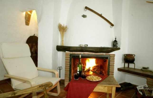 Casas Cueva El Mirador De Galera Pensionat Exteriör bild
