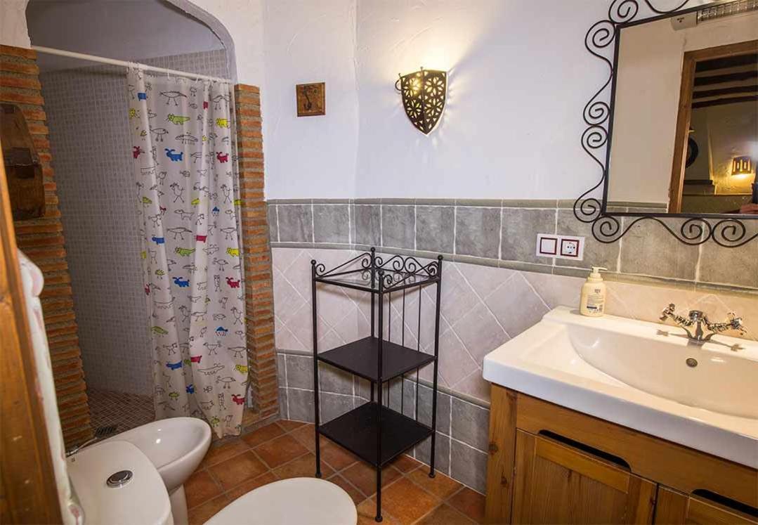 Casas Cueva El Mirador De Galera Pensionat Exteriör bild