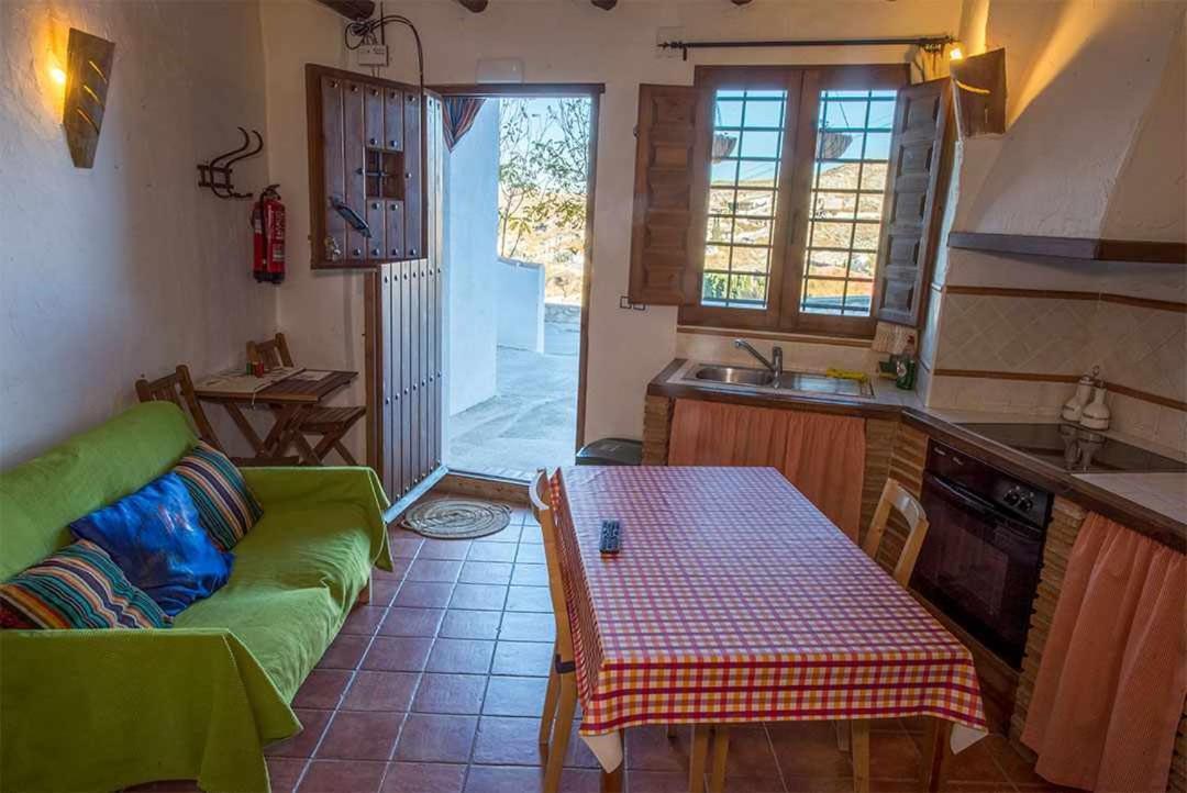 Casas Cueva El Mirador De Galera Pensionat Exteriör bild