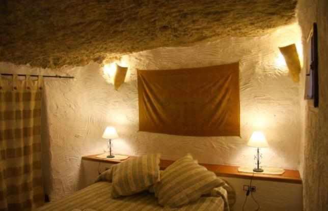 Casas Cueva El Mirador De Galera Pensionat Exteriör bild