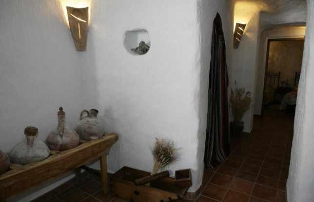Casas Cueva El Mirador De Galera Pensionat Exteriör bild