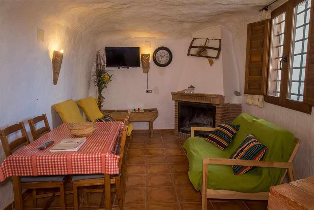 Casas Cueva El Mirador De Galera Pensionat Exteriör bild