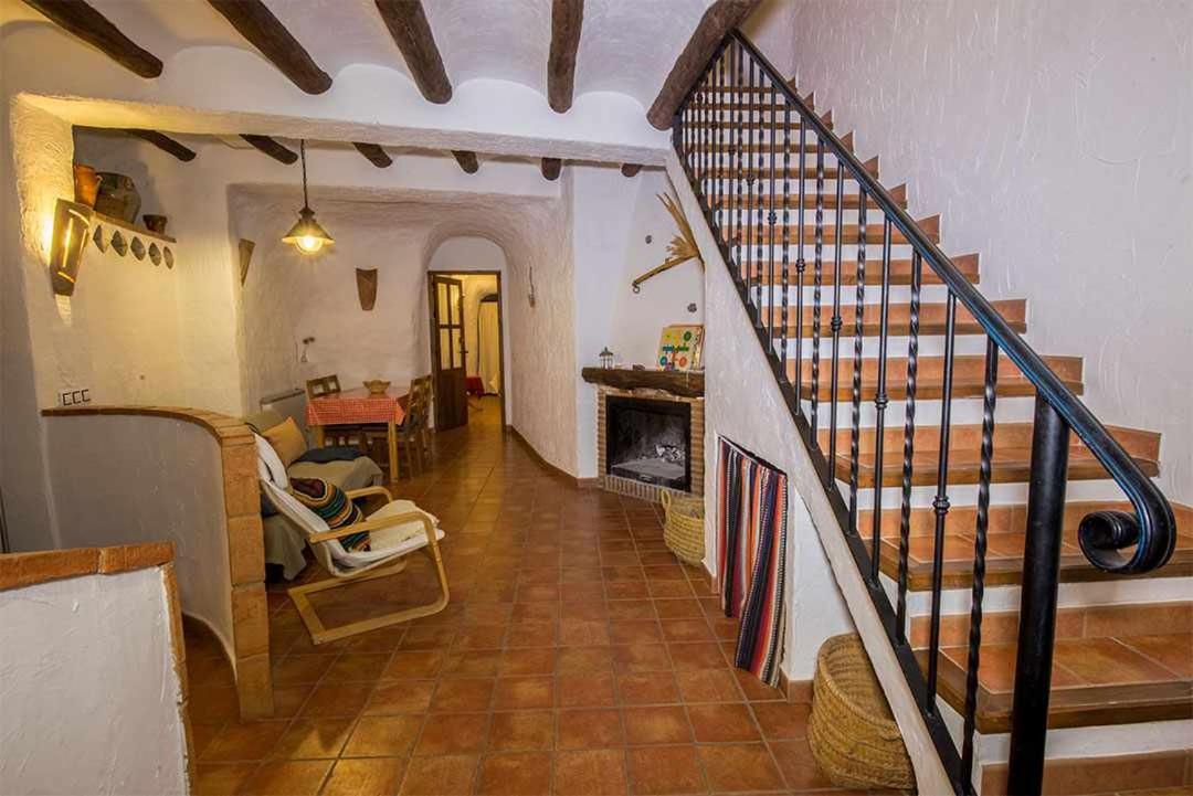 Casas Cueva El Mirador De Galera Pensionat Exteriör bild