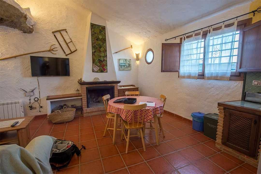 Casas Cueva El Mirador De Galera Pensionat Exteriör bild